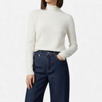 Savannah Women's High-Waist Wide Leg Cotton-Blend Jeans | Mid Wash Wide Leg Denim Jeans for Women | Casual Everyday Retro Flared Denim Style