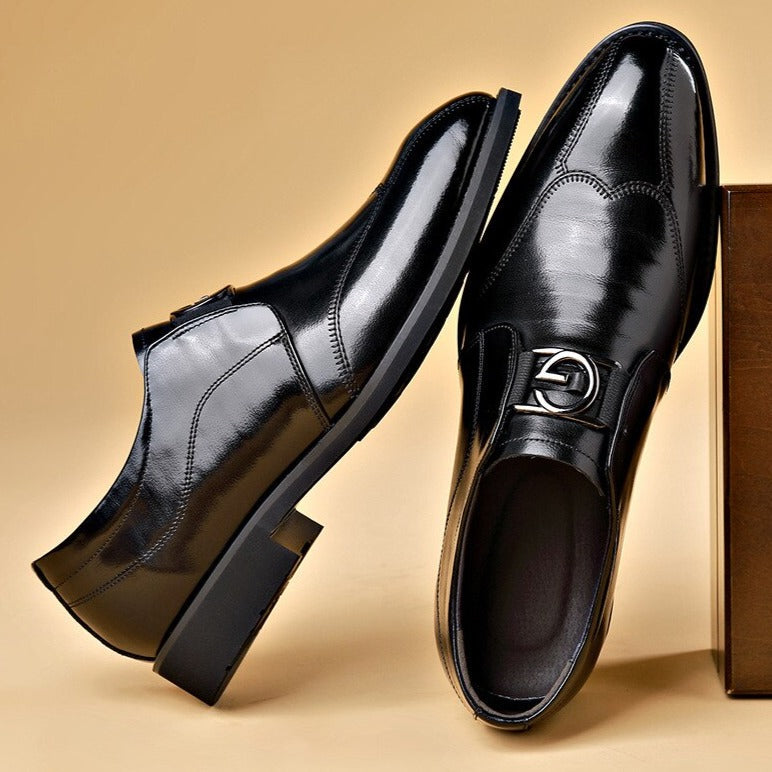 Giovanni Men's Shoes | Premium Genuine Leather Dress Shoes for Men | Formal Business & Wedding Footwear
