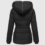 Tundra Women's Warm Winter Parka with Faux Fur Lining | Hooded Fur-Lined Mid-Length Winter Jacket for Women