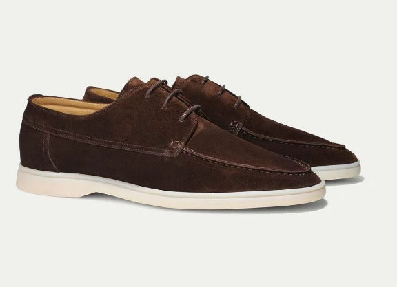 Lio Men's Classic Loafers | Premium Slip-On Leather Dress Shoes for Men | Smart Casual Footwear