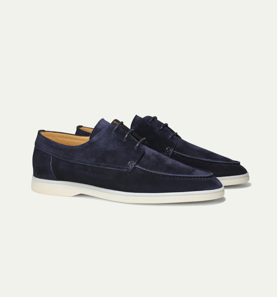 Lio Men's Classic Loafers | Premium Slip-On Leather Dress Shoes for Men | Smart Casual Footwear