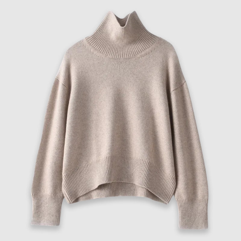 Premium Cashmere Turtleneck Sweater – Ultra-Soft, Warm & Elegant Knitwear