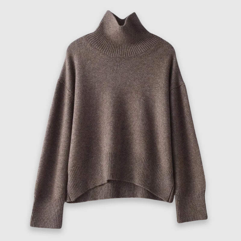 Premium Cashmere Turtleneck Sweater – Ultra-Soft, Warm & Elegant Knitwear