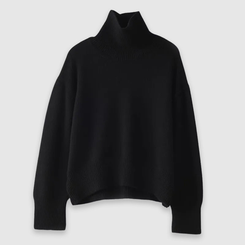 Premium Cashmere Turtleneck Sweater – Ultra-Soft, Warm & Elegant Knitwear