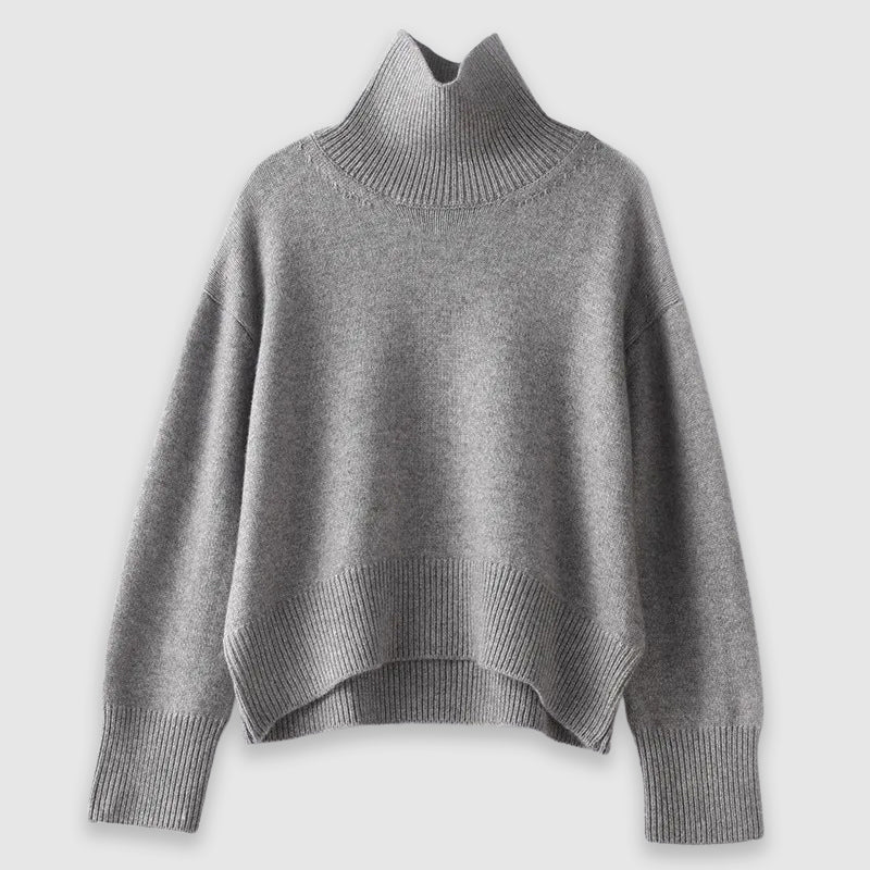 Premium Cashmere Turtleneck Sweater – Ultra-Soft, Warm & Elegant Knitwear
