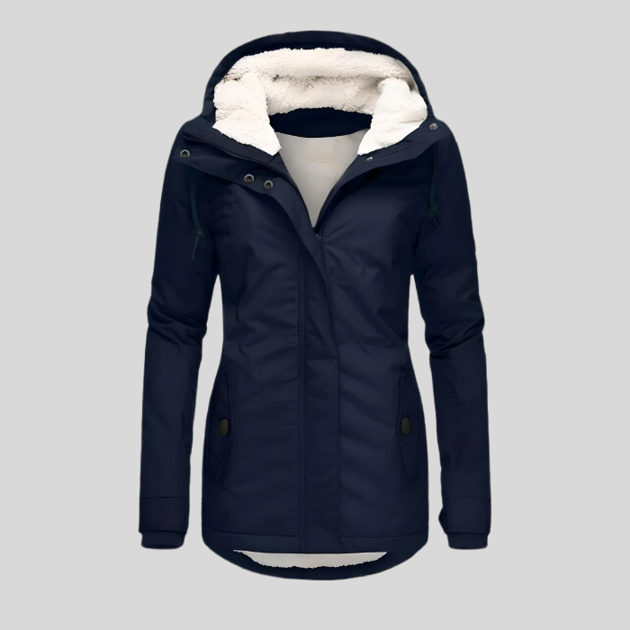 Maggie Women's Long Waterproof Parka | Insulated Hooded Winter Coat for Women