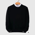 Men's Classic Cashmere Pullover Sweater – Warm Knit Pullover