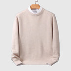 Men's Classic Cashmere Pullover Sweater – Warm Knit Pullover