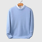 Men's Classic Cashmere Pullover Sweater – Warm Knit Pullover