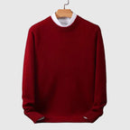 Men's Classic Cashmere Pullover Sweater – Warm Knit Pullover