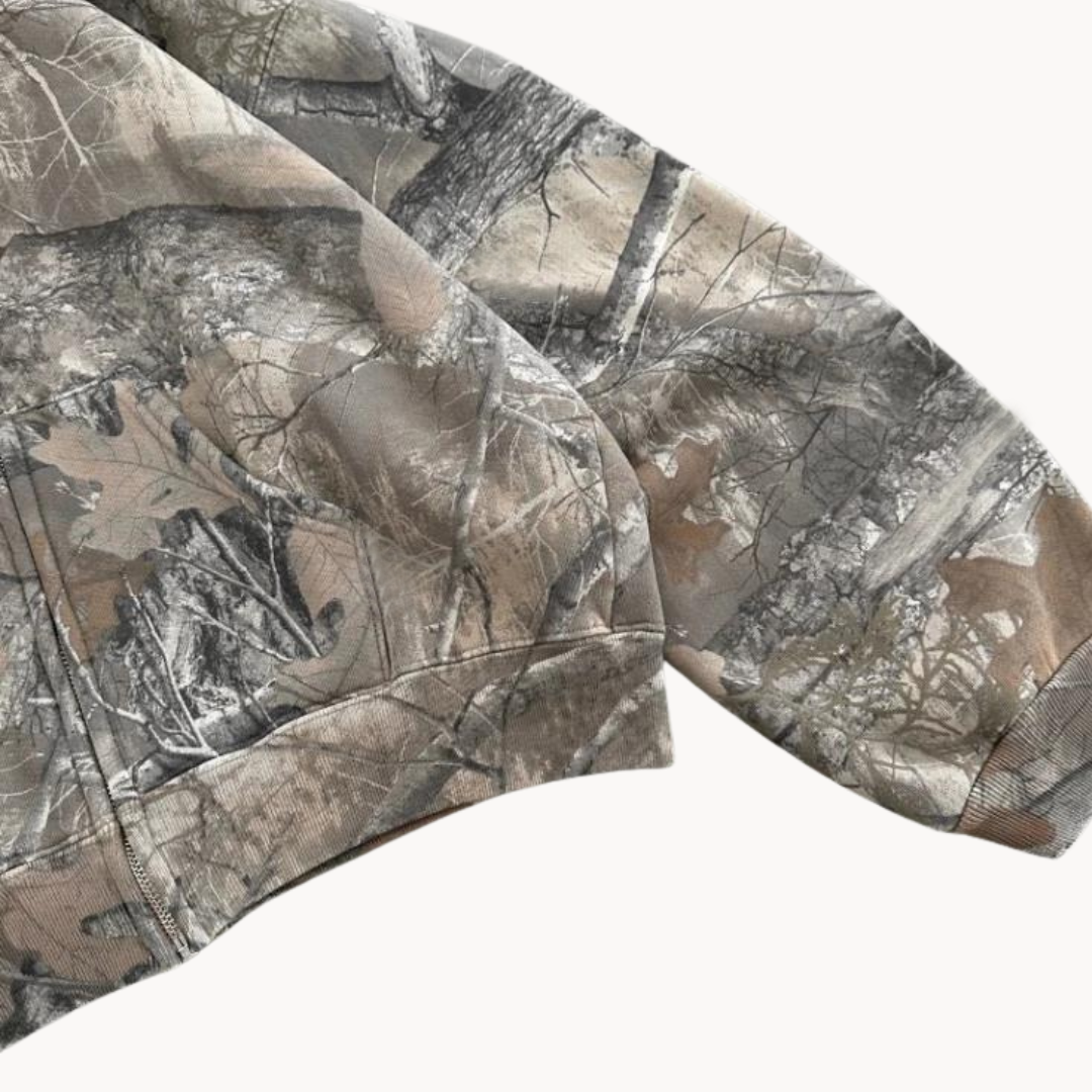 Men's Camouflage Hoodie | Casual Camo Pullover Sweatshirt for Men | Streetwear & Outdoor Style
