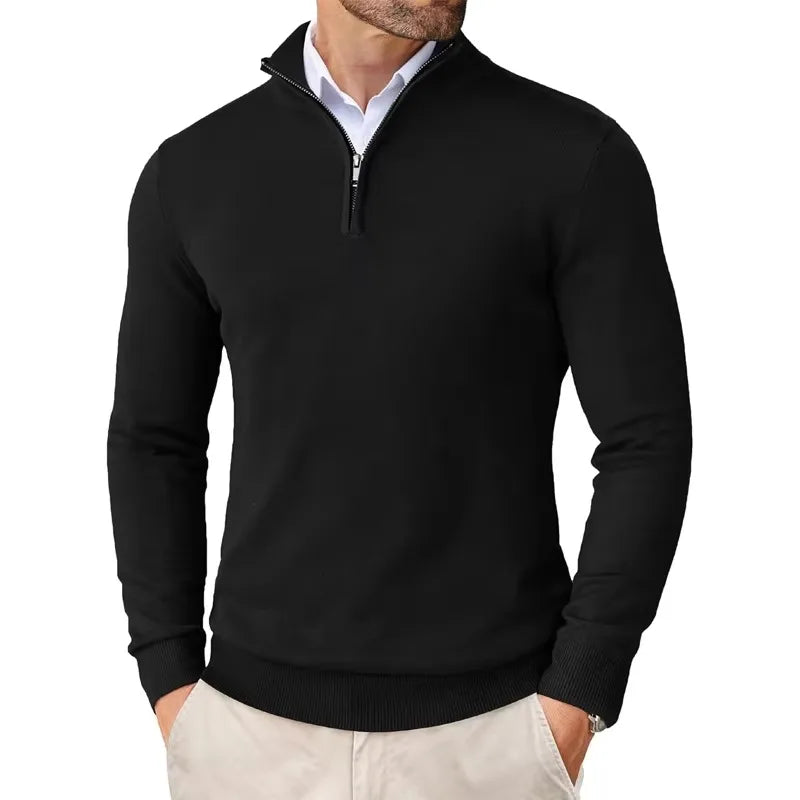 Men’s Half-Zip Jumper – Classic Casual Knit
