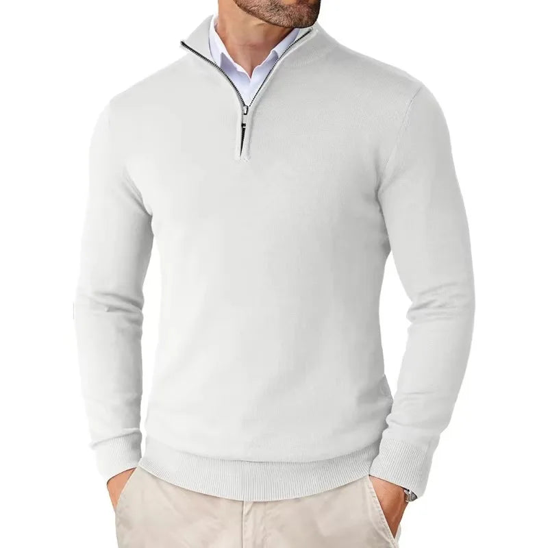 Men’s Half-Zip Jumper – Classic Casual Knit