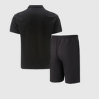 Riviera Men's Summer Polo & Shorts Co-Ord Set | Cotton Casual Two-Piece Set for Men