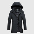 Men’s Hooded Winter Parka – Insulated Padded Coat