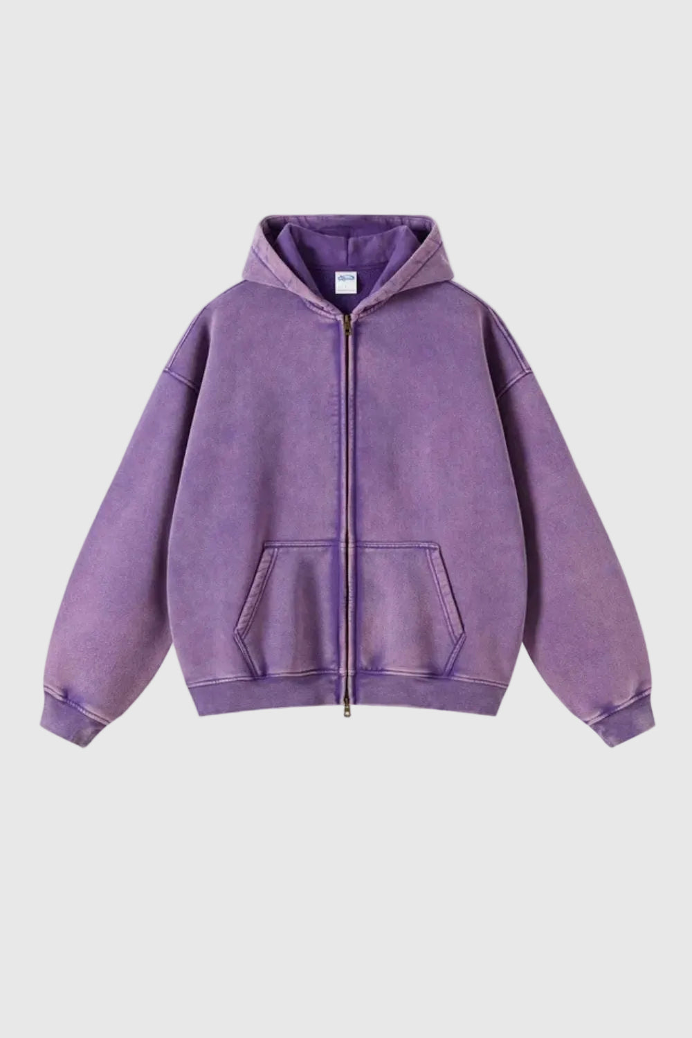 Men's Zip Up Hoodie | Heavyweight Full Zip Hoodie for Men | Casual Streetwear Sweatshirt