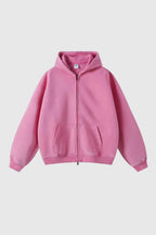 Men's Zip Up Hoodie | Heavyweight Full Zip Hoodie for Men | Casual Streetwear Sweatshirt