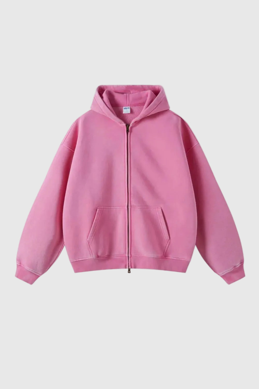Men's Zip Up Hoodie | Heavyweight Full Zip Hoodie for Men | Casual Streetwear Sweatshirt