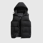 Men’s Lightweight Padded Gilet – Hooded Bodywarmer