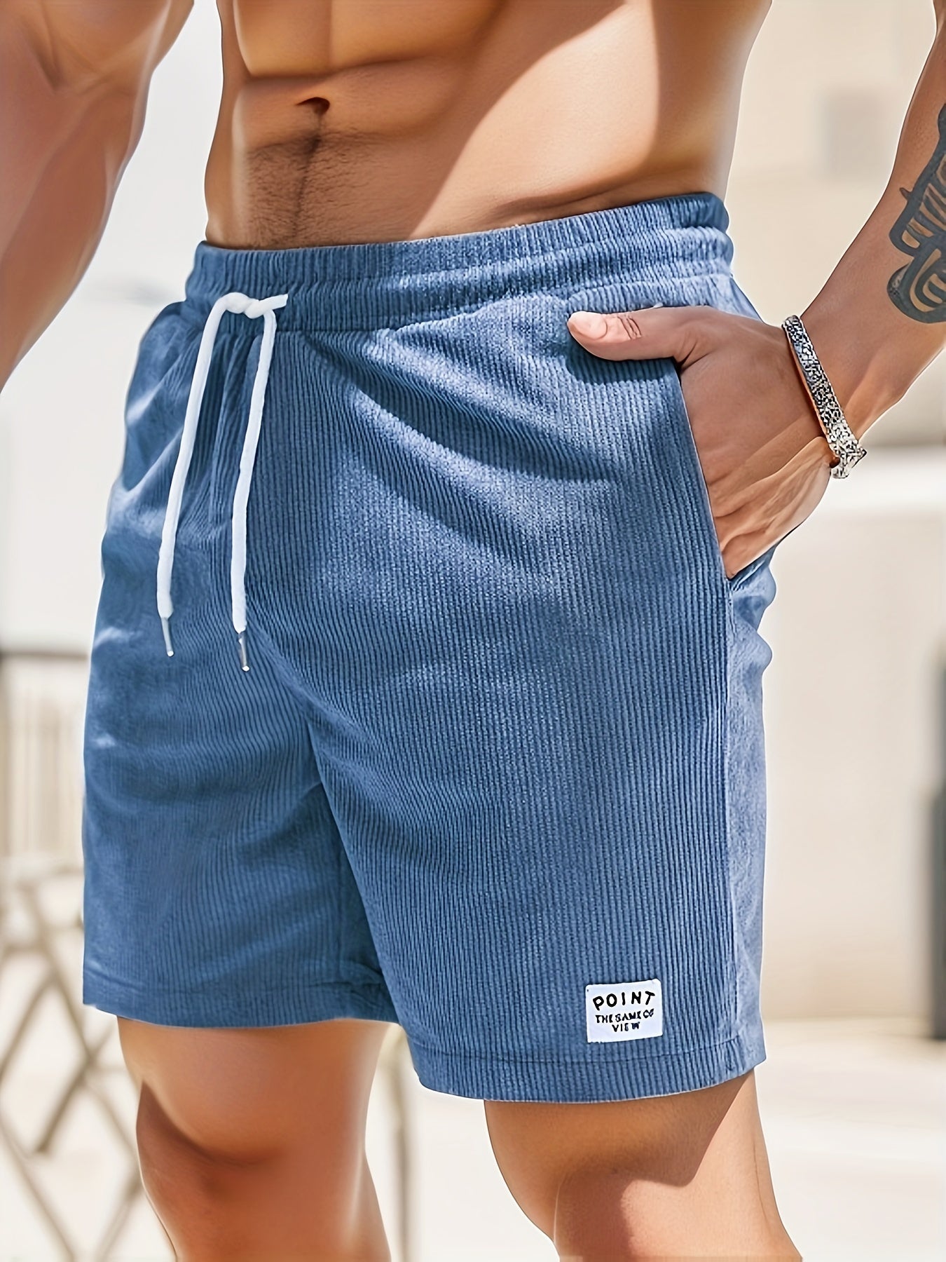 Men's Striped Swim Shorts | Quick-Dry Summer Swimming Trunks for Beach & Holiday