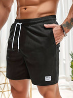 Men's Striped Swim Shorts | Quick-Dry Summer Swimming Trunks for Beach & Holiday