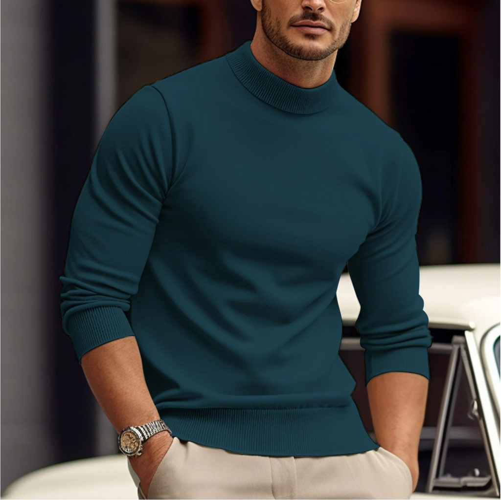 Men's Stylish Crew Neck Sweater | Soft Knit Jumper for Men | Smart Casual Everyday Knitwear