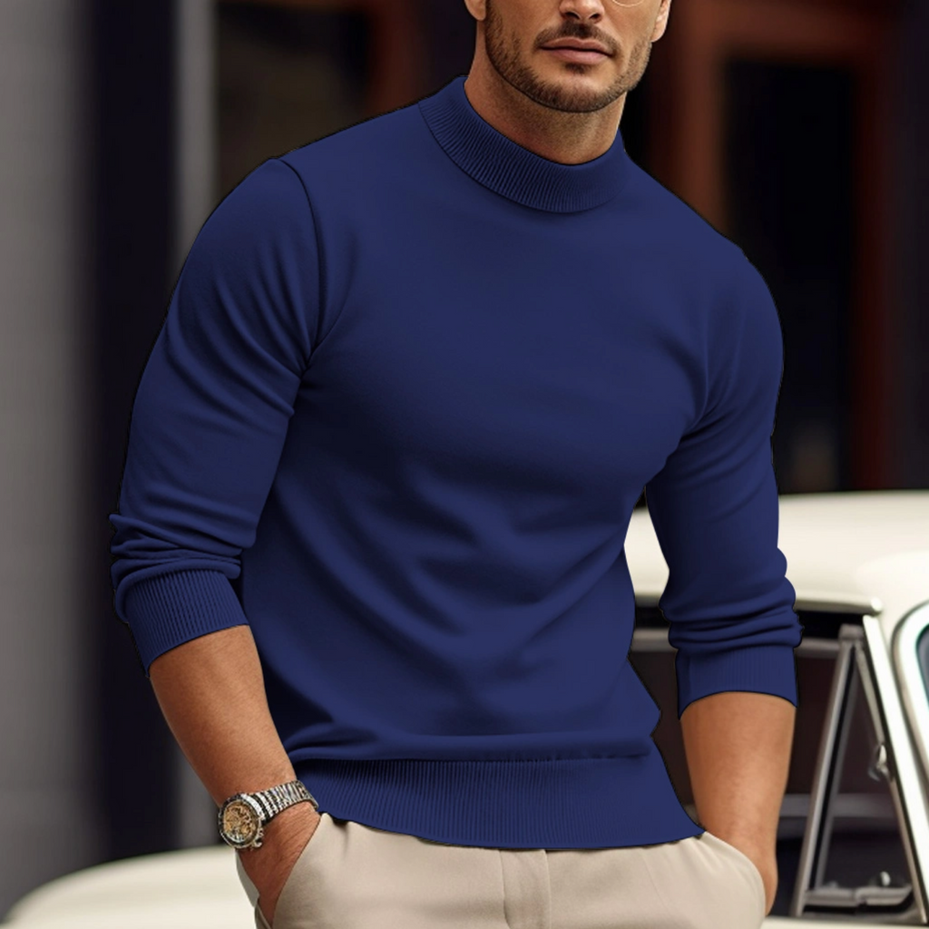 Men's Stylish Crew Neck Sweater | Soft Knit Jumper for Men | Smart Casual Everyday Knitwear