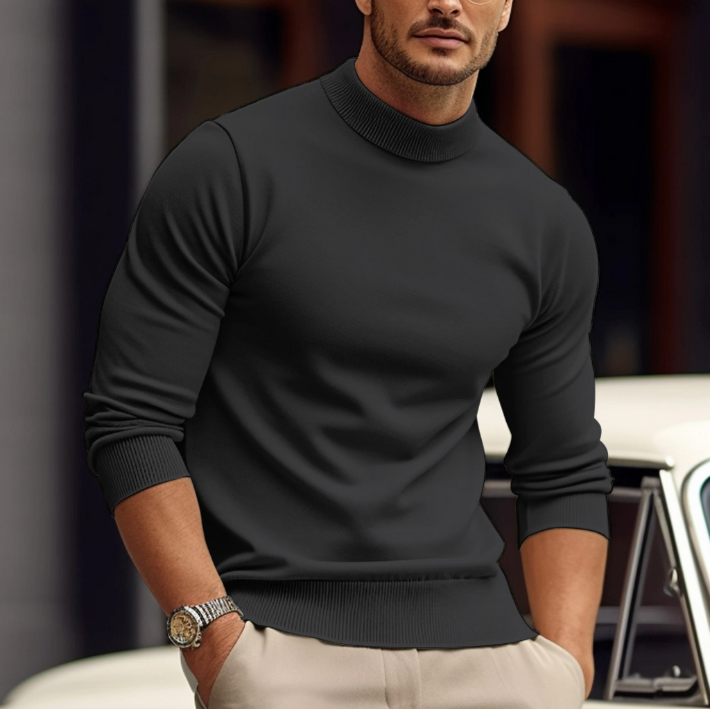 Men's Stylish Crew Neck Sweater | Soft Knit Jumper for Men | Smart Casual Everyday Knitwear