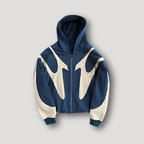 Phantom Men's Oversized Graphic Zip Hoodie | Cotton Streetwear Pullover for Men