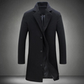 Men's Wool Overcoat | Classic Tailored Winter Coat for Men | Smart Luxury Outerwear