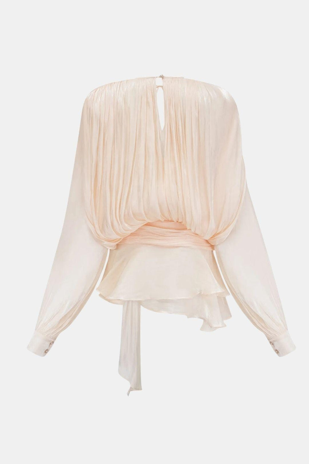 Miora Women's Pleated Mini Dress | Bishop Sleeve Party Dress | Going Out & Occasion Wear