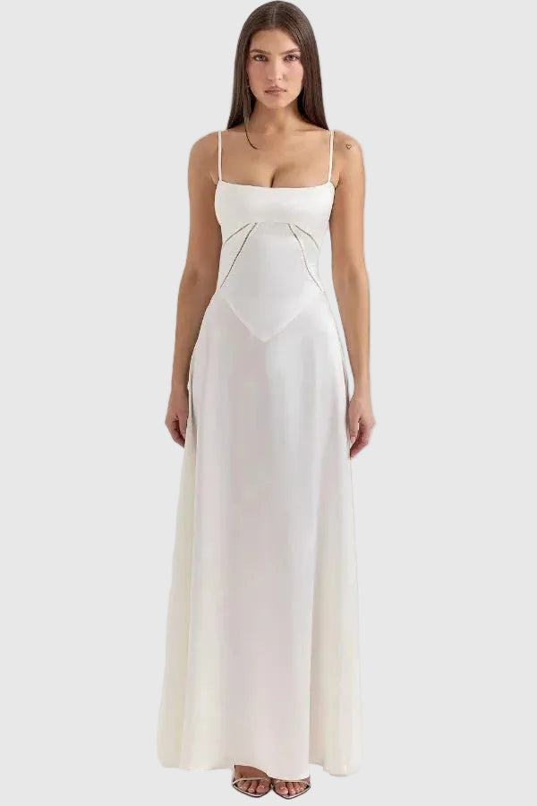Gabriella | Women’s Summer Maxi Dress – Elegant Floral Long Dress | Evening & Casual Wear