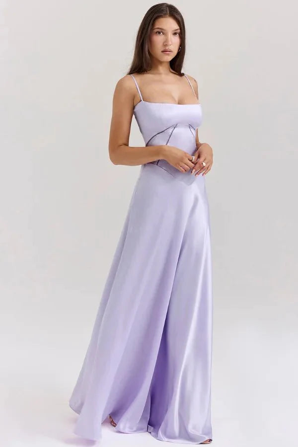 Gabriella | Women’s Summer Maxi Dress – Elegant Floral Long Dress | Evening & Casual Wear