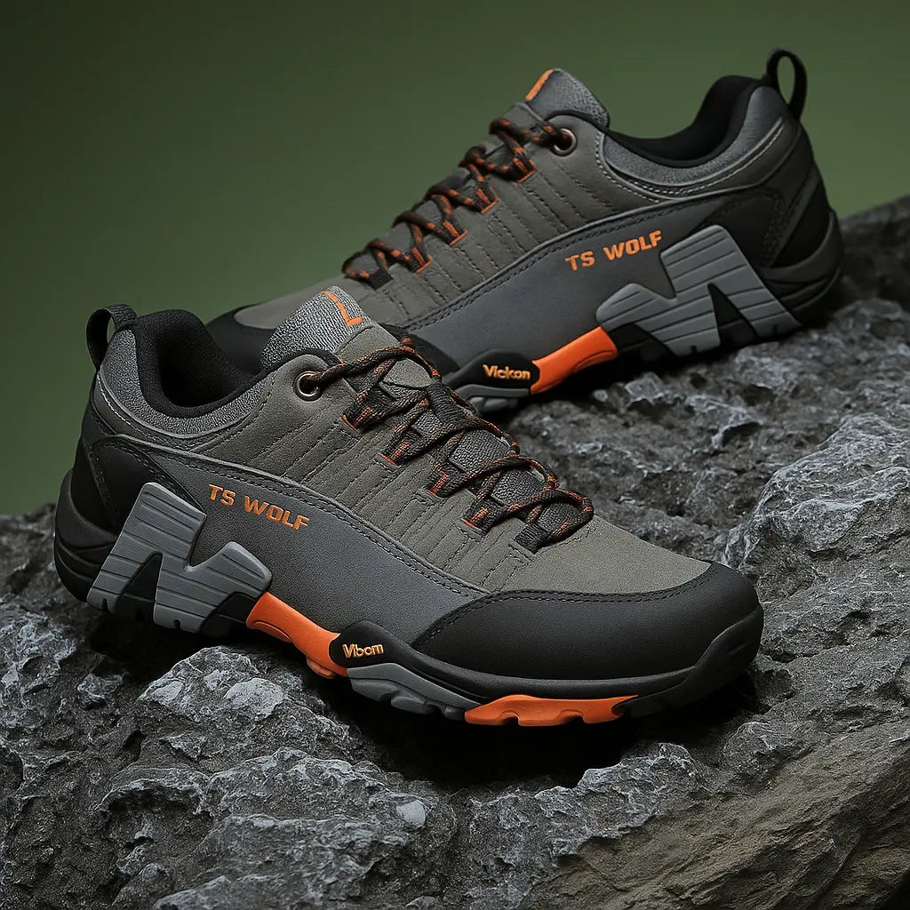 TrailFloat – Waterproof Leather Hiking Shoes for Men and Women, Durable & Comfortable Outdoor Footwear