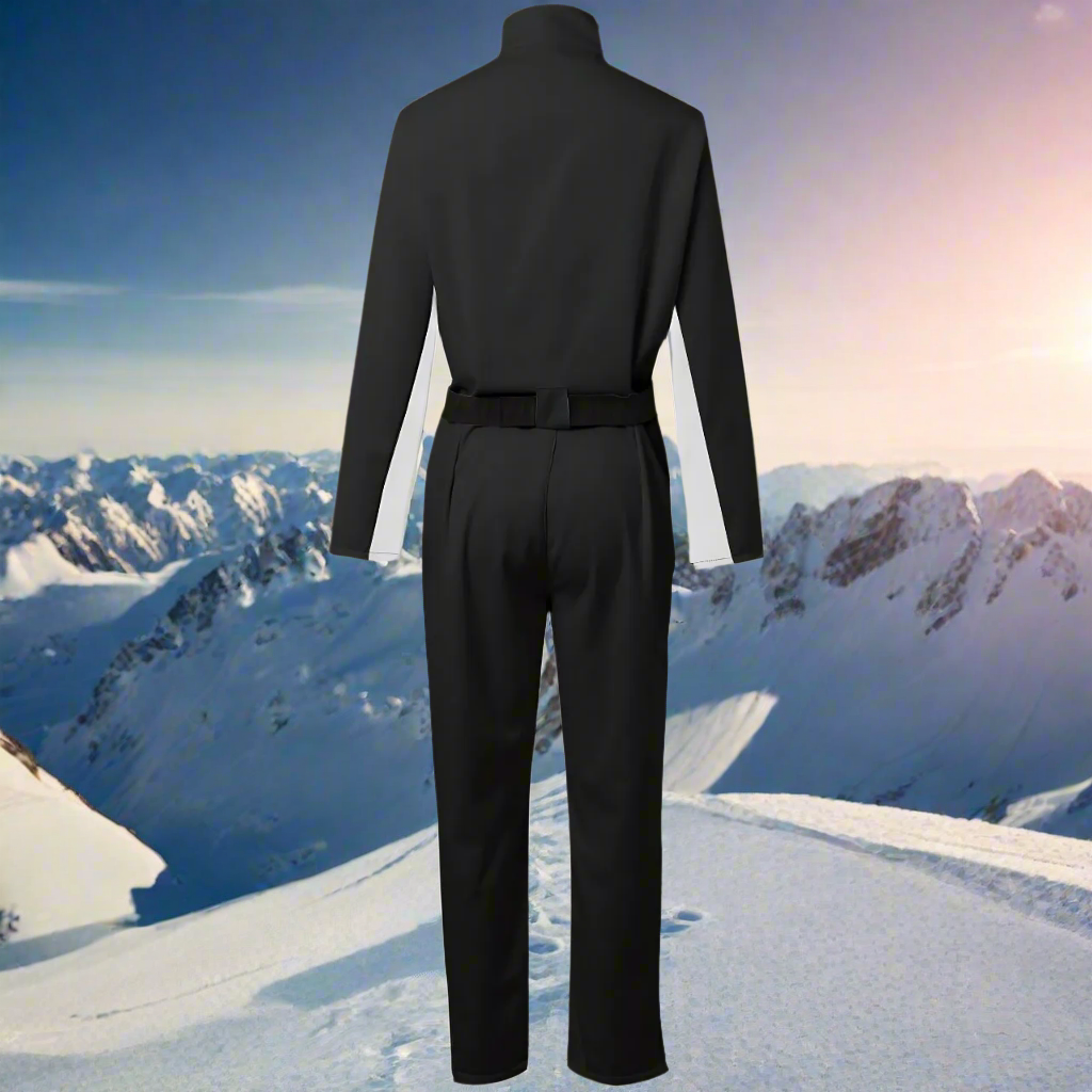 Women's Ski Jumpsuit With Waterproof Fabric For Winter Sports