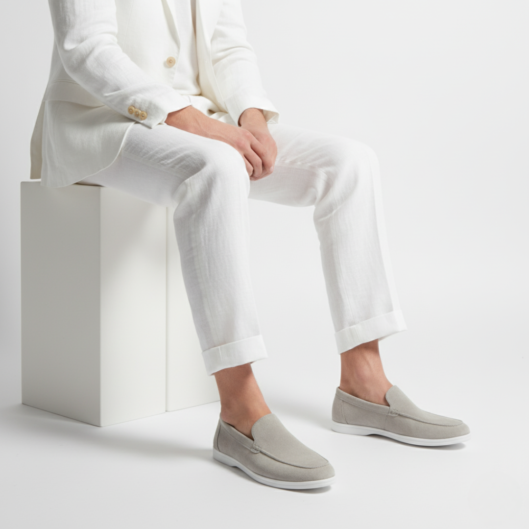 Nlina – Men’s Suede Smart Shoes – Classic Formal & Casual Style