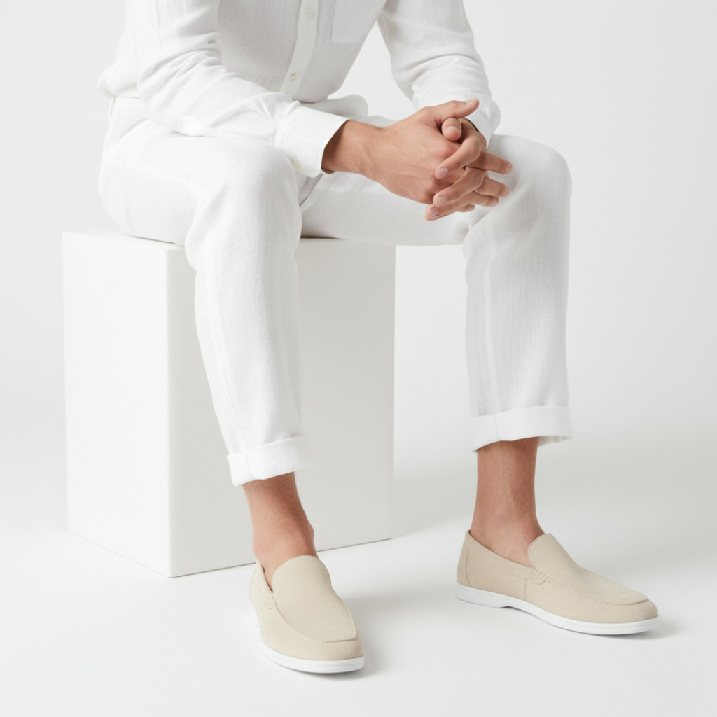 Nlina – Men’s Suede Smart Shoes – Classic Formal & Casual Style