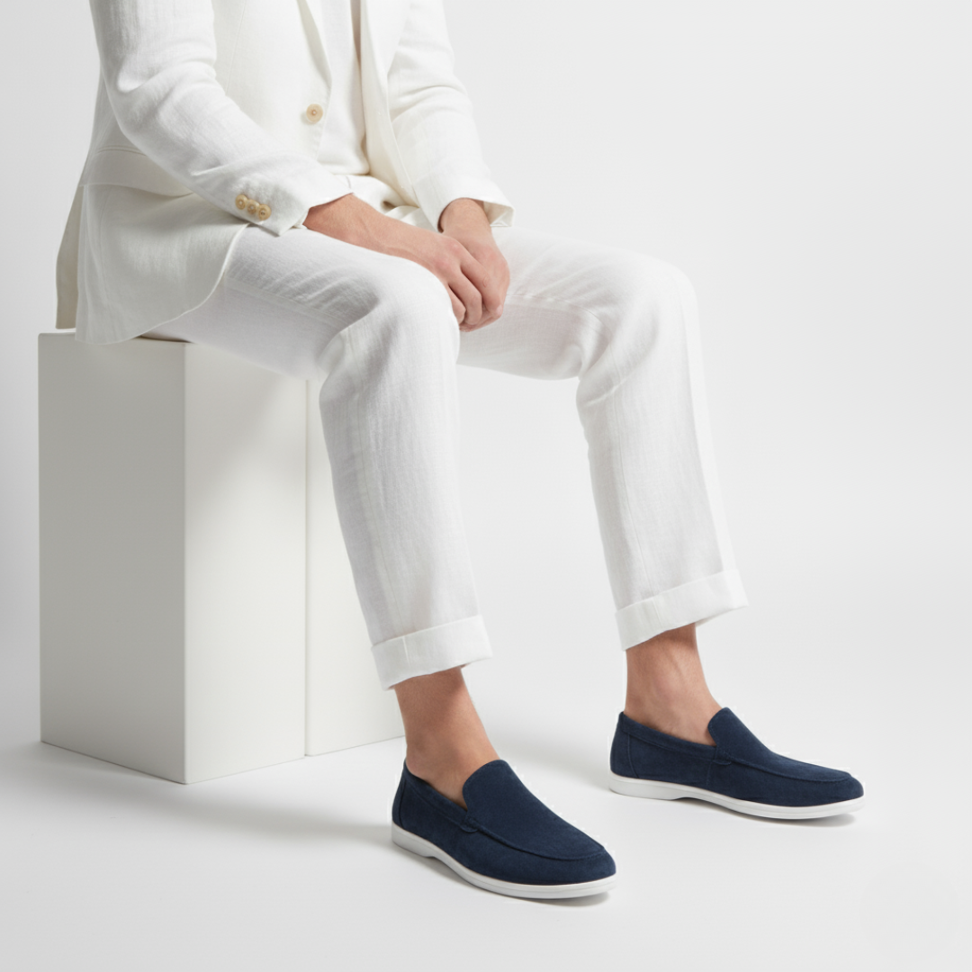 Nlina – Men’s Suede Smart Shoes – Classic Formal & Casual Style