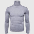 Luciano Men's Merino Wool Turtleneck Sweater | Elegant Comfortable Roll Neck Jumper for Men | Classic Regular Fit Smart Casual