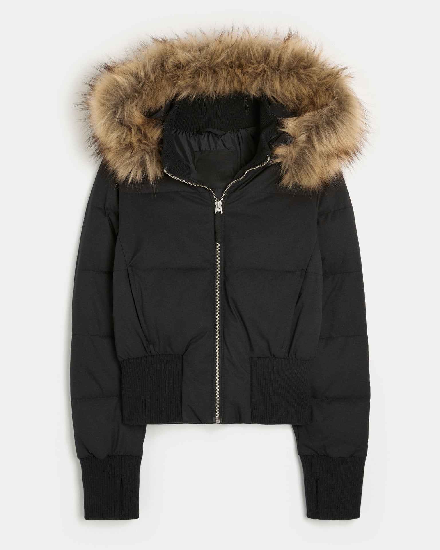 Émilie Women's Quilted Winter Jacket with Removable Hood | Mid-Length Padded Coat for Women