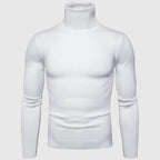 Luciano Men's Merino Wool Turtleneck Sweater | Elegant Comfortable Roll Neck Jumper for Men | Classic Regular Fit Smart Casual