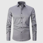 Nikolai Men's Stretch Wrinkle-Free Casual Shirt | Non-Iron Performance Shirt for Men | Everyday Smart Casual Comfort