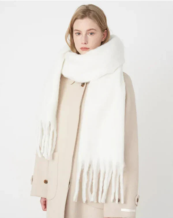 Janelle Women's Cashmere Winter Scarf | Soft Warm Cashmere Wrap Scarf for Women | Luxury Winter Accessory & Gift