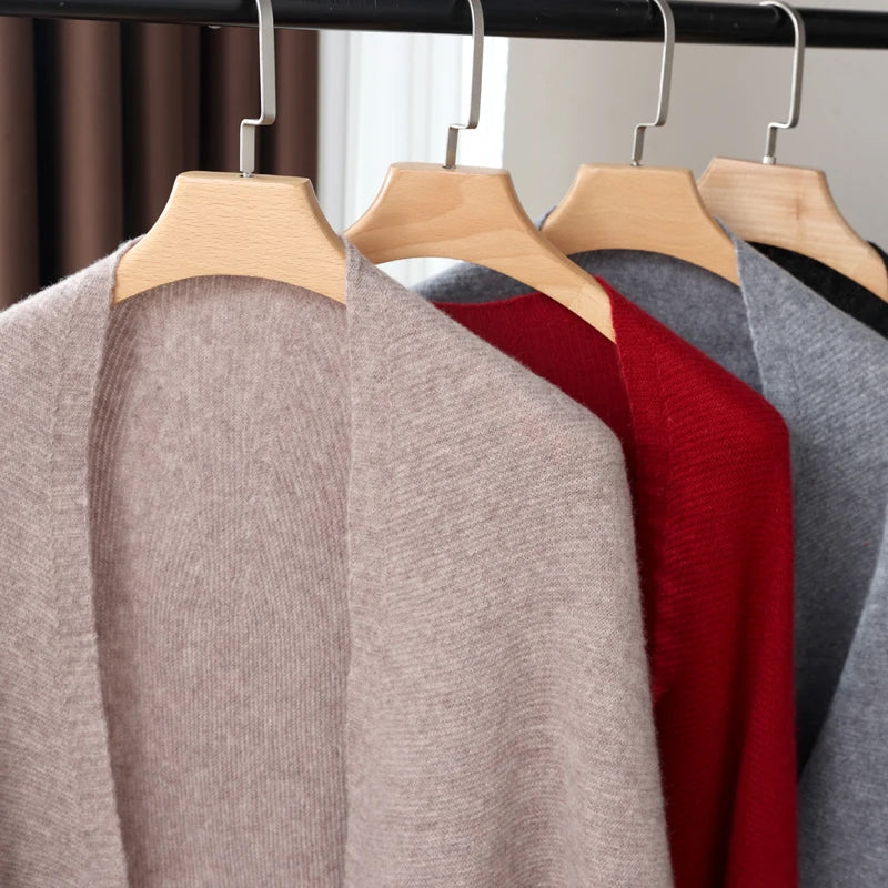 Premium Merino Wool Cardigan – Soft, Versatile & Luxurious Layering Piece