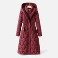 Women’s Quilted Longline Winter Coat