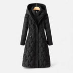 Women’s Quilted Longline Winter Coat