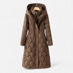 Women’s Quilted Longline Winter Coat