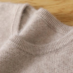 Elowen Women's Soft Cashmere Crew Neck Jumper | Elegant Luxury Knitwear | Timeless Investment Jumper for Women