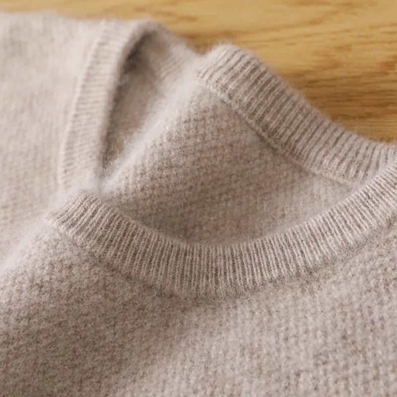 Elowen Women's Soft Cashmere Crew Neck Jumper | Elegant Luxury Knitwear | Timeless Investment Jumper for Women