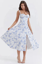 Linsay Women's Midi Dress | Flowy Relaxed Fit | Casual, Work & Evening
